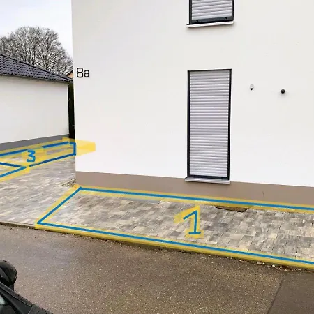 Strahlende Erdgeschoss-Wohnung Im Neubau Naehe Legoland Ichenhausen Exterior photo